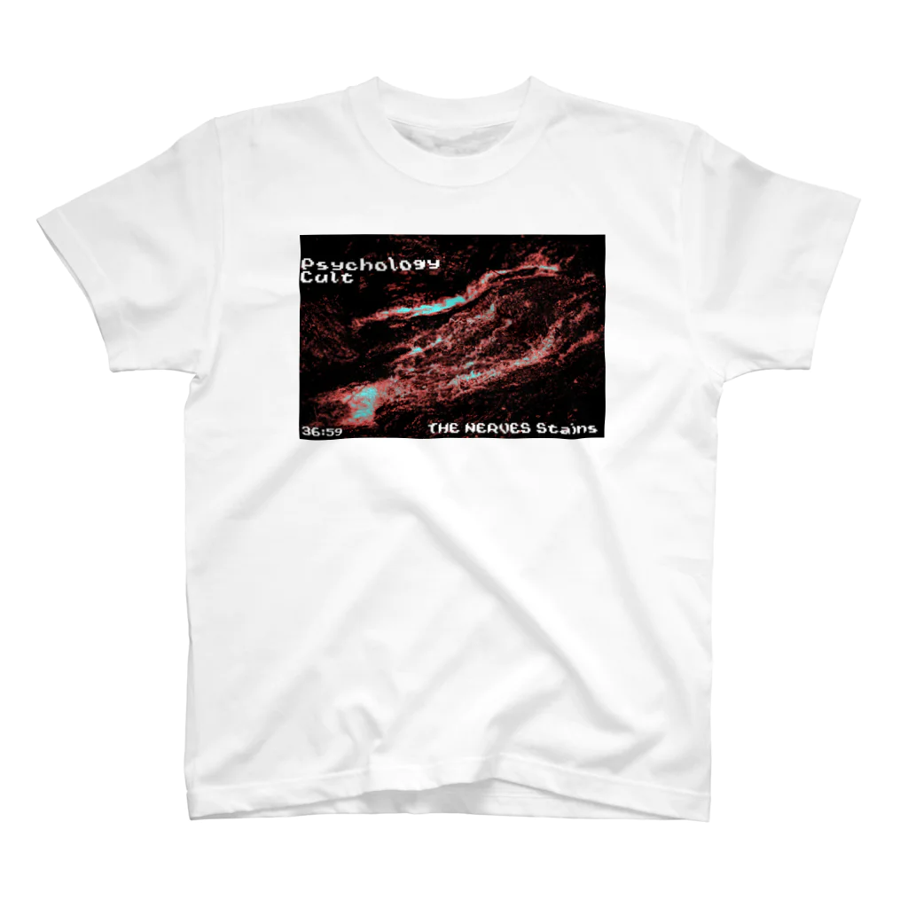 PsychologyCultのThe Nerves Stains スタンダードTシャツ