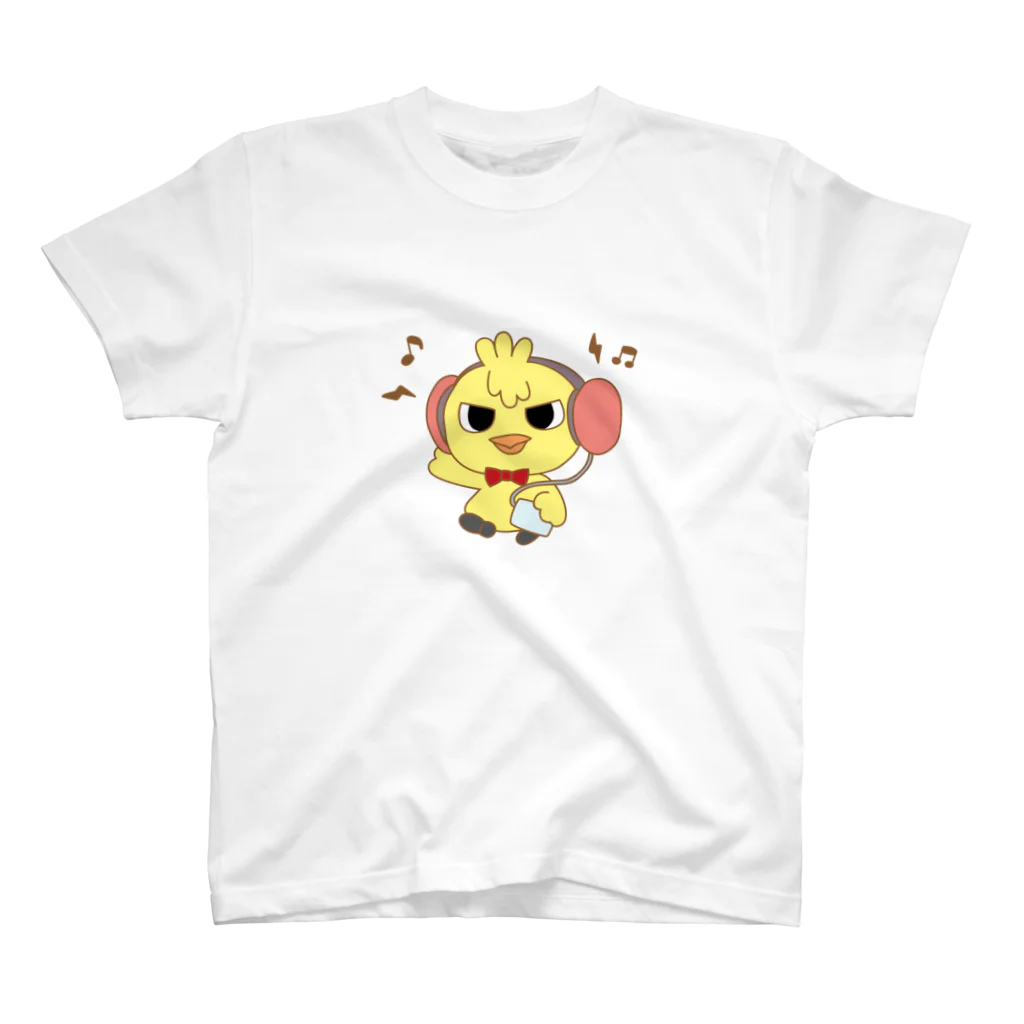 石田ピザ工房のくせっけキュッキュ play music スタンダードTシャツ