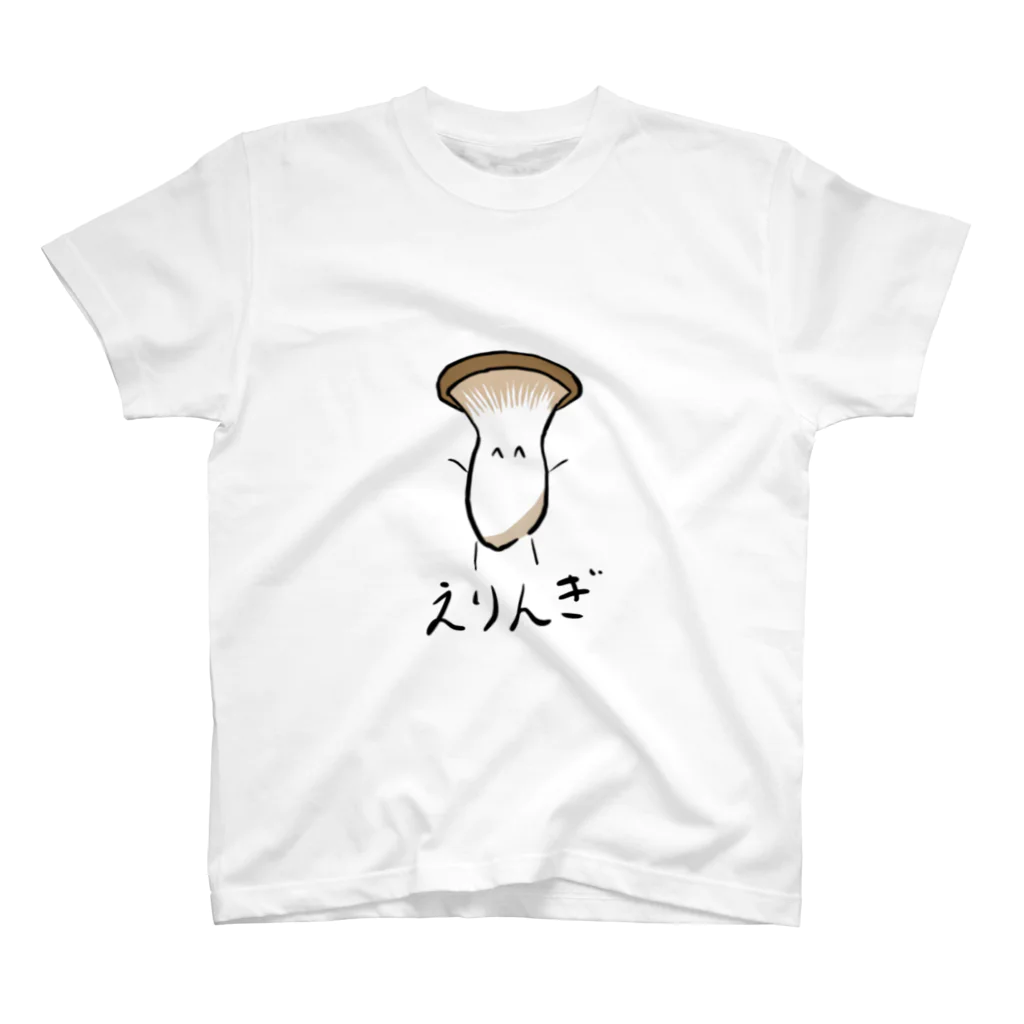 RuARua'のえりんぎTシャツ スタンダードTシャツ