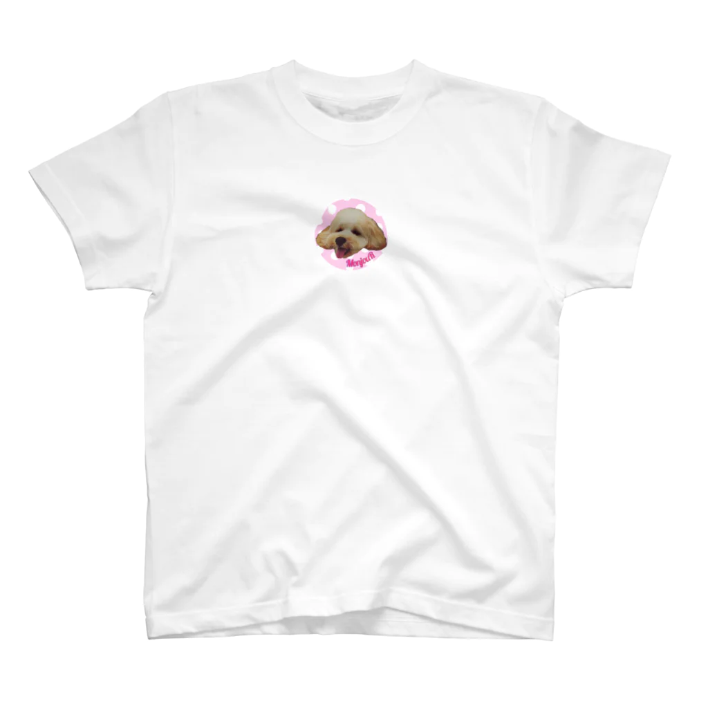 MonjouRのモンちゃん-ピンク スタンダードTシャツ