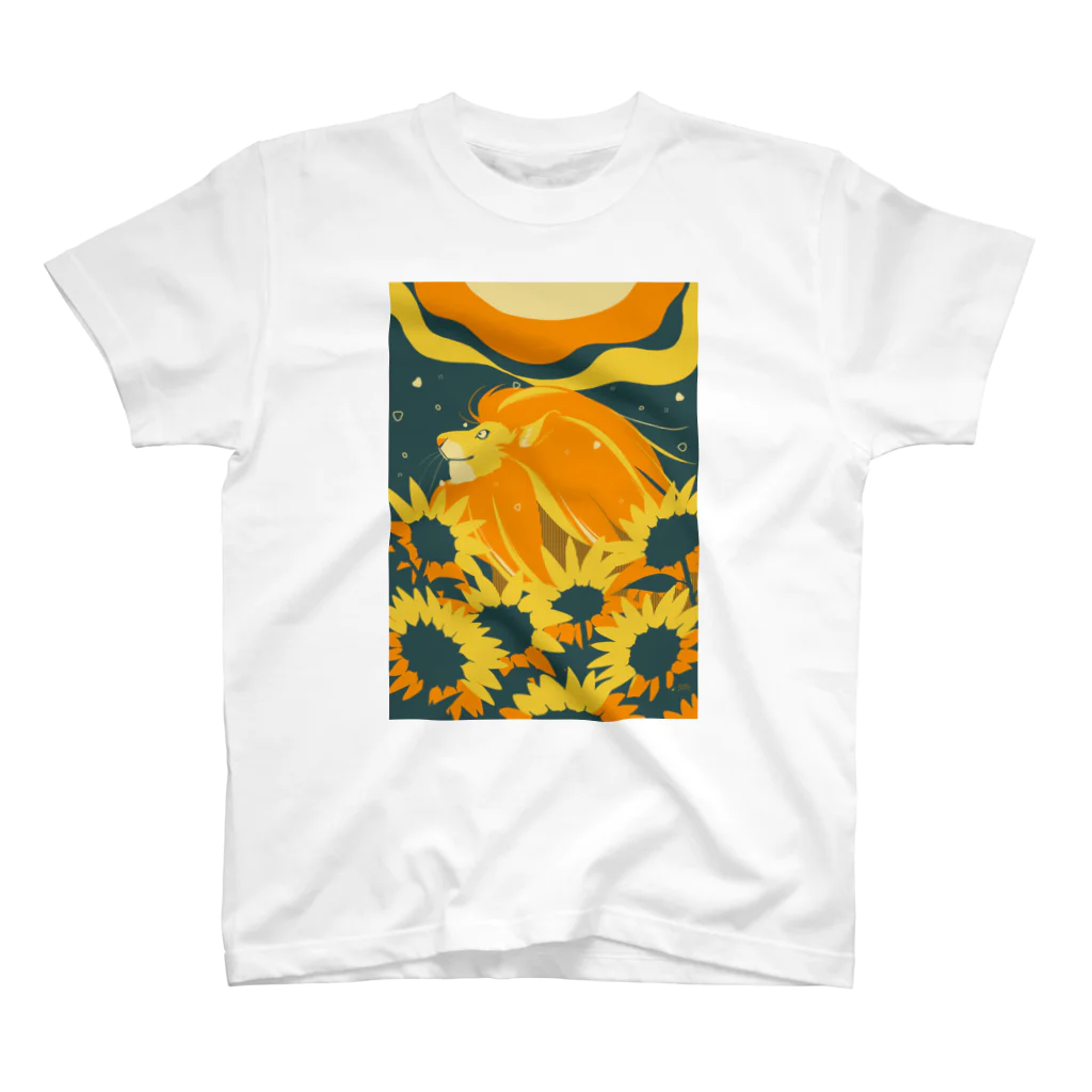 どんべべの地の晩夏の太陽 Regular Fit T-Shirt
