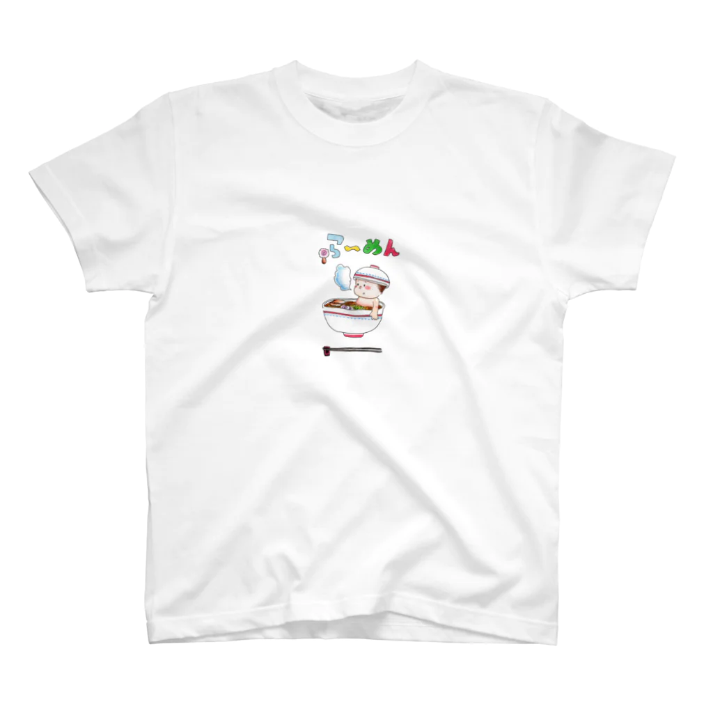 Heart selectionのらーめん君 Regular Fit T-Shirt