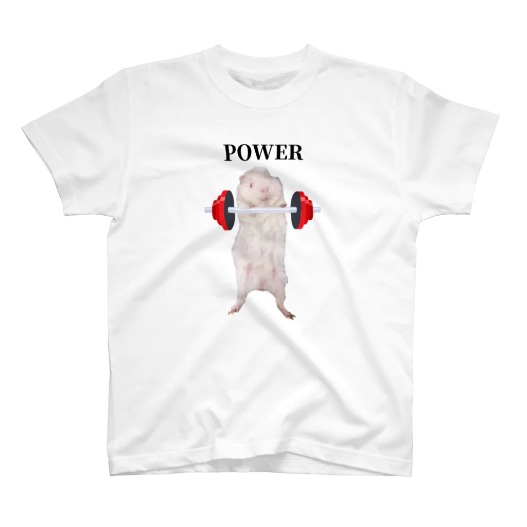 きなこのPOWERモルモット  Regular Fit T-Shirt