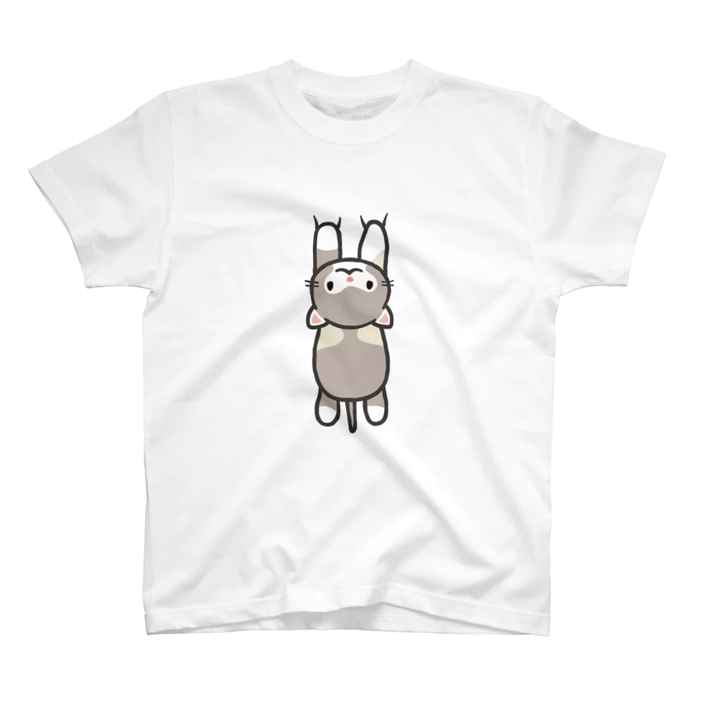 にこねこ【保護猫の保育園】のぷっちちゃん応援 Regular Fit T-Shirt