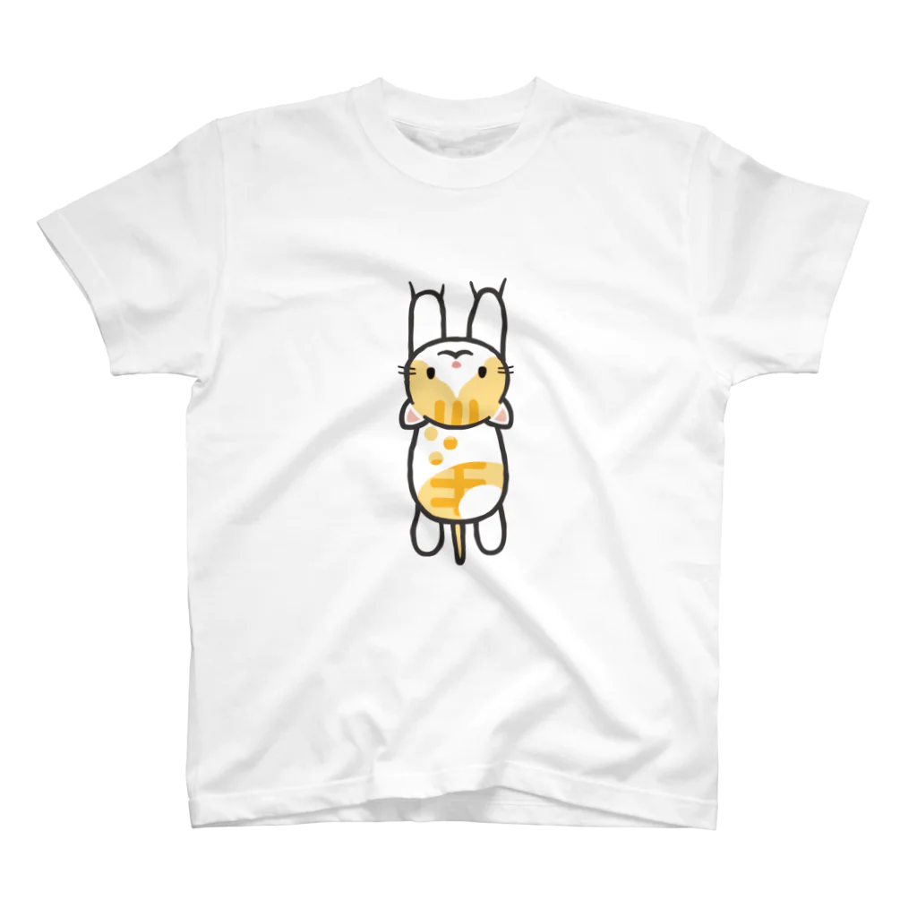 にこねこ【保護猫の保育園】のぽっちちゃん応援 Regular Fit T-Shirt