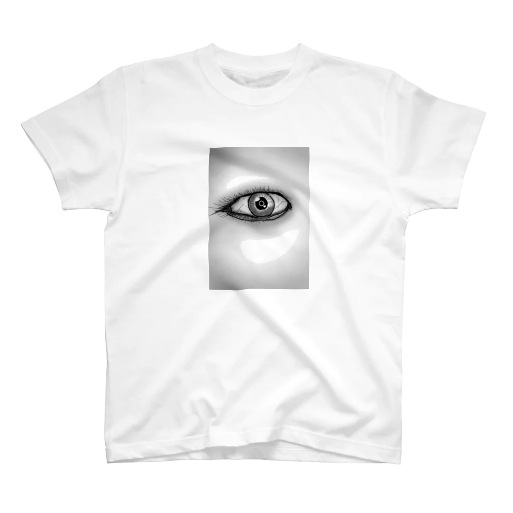 WHITEBLACKのeye スタンダードTシャツ