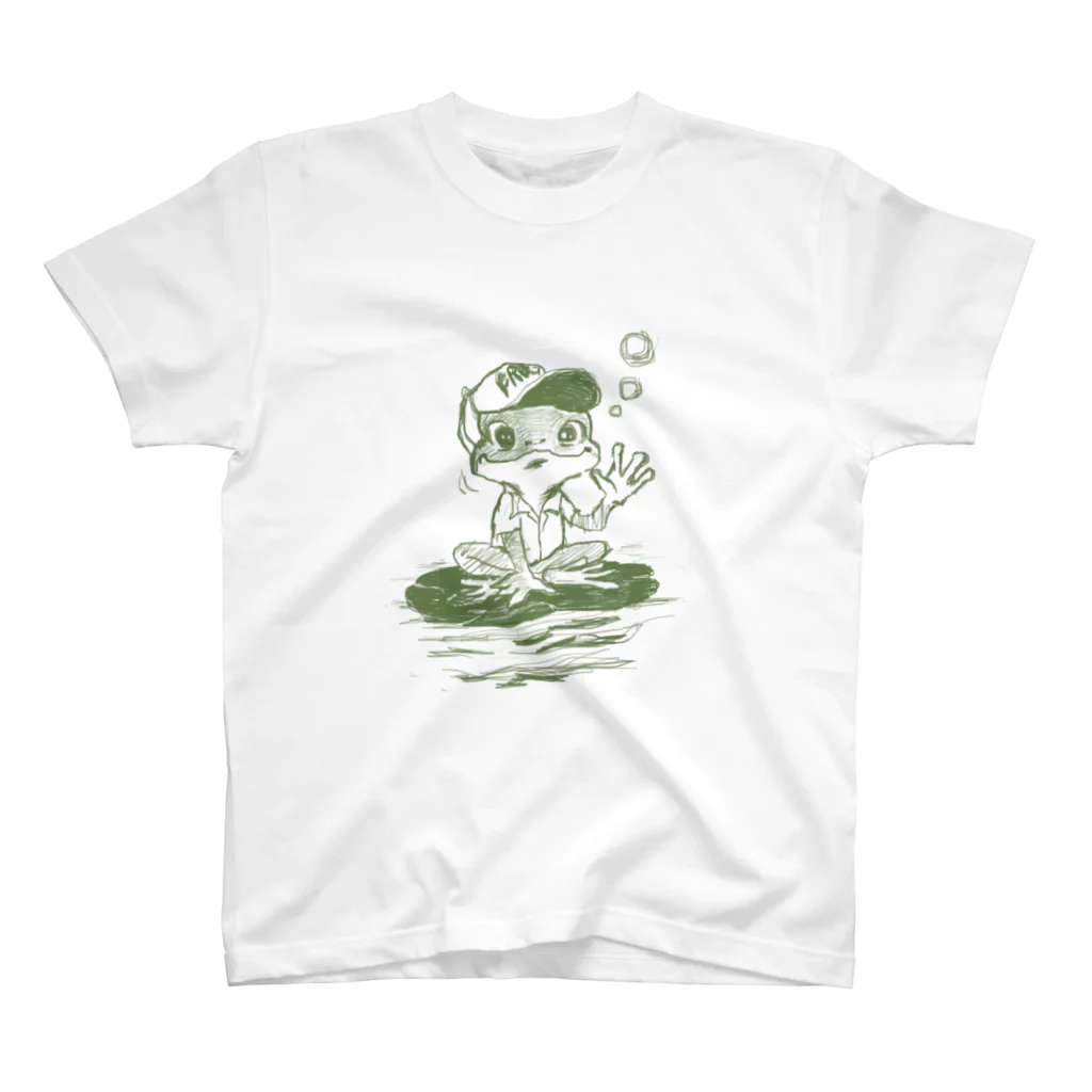 efsone(えふそん)のE-FROG君 スタンダードTシャツ