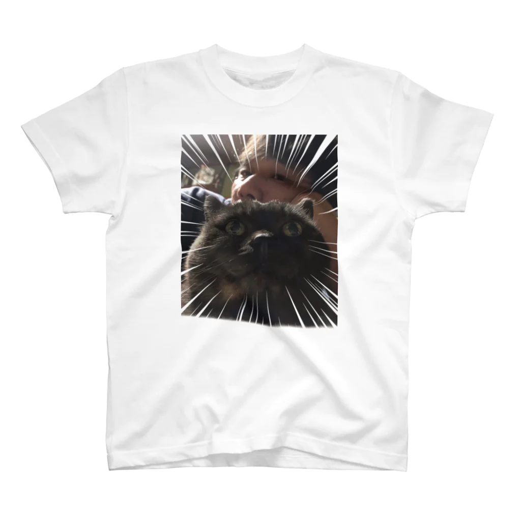 黒猫はちメモリアルのTシャツ Regular Fit T-Shirt
