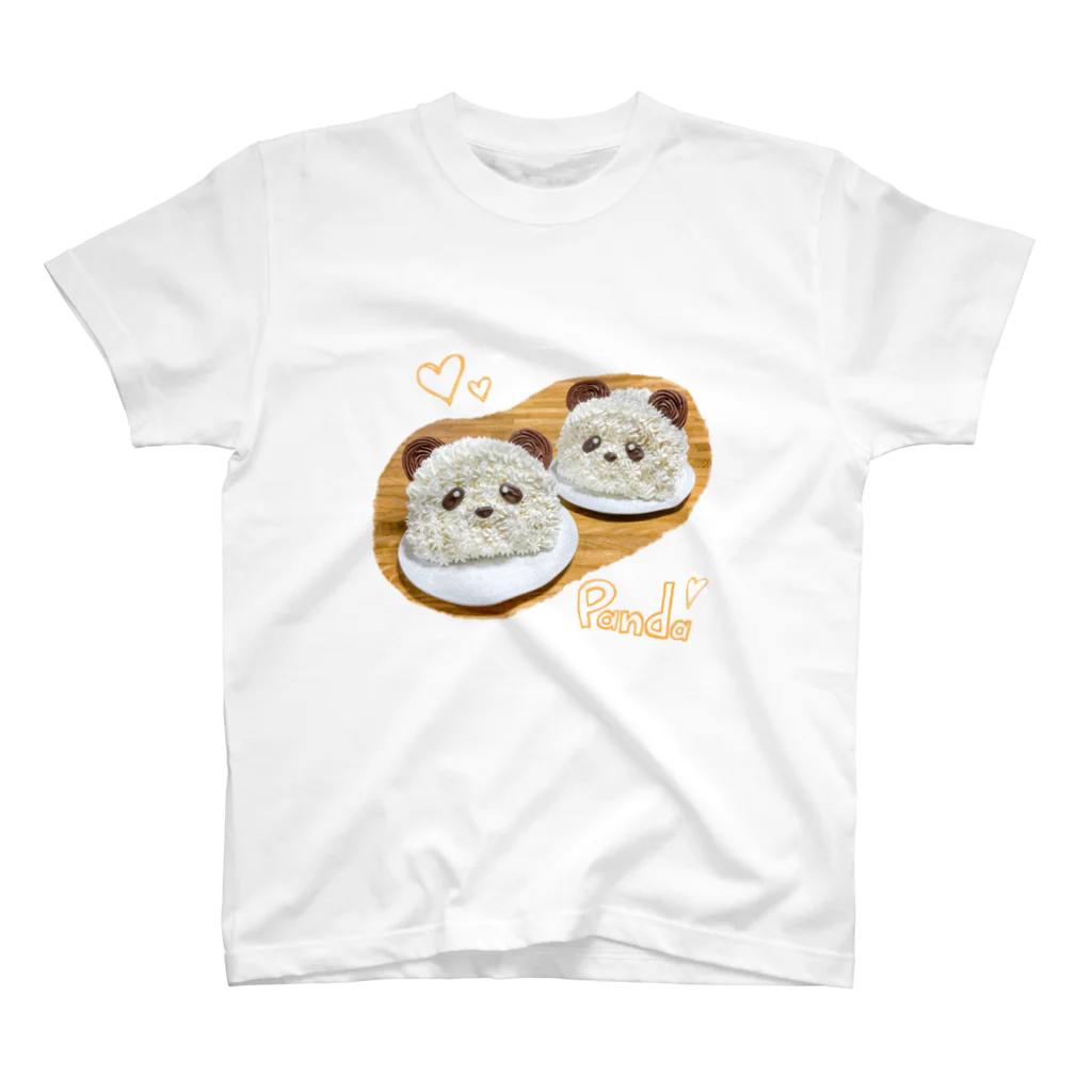 OKASI NA PANDAのぱんだＴ　OKASI NA PANDA Regular Fit T-Shirt