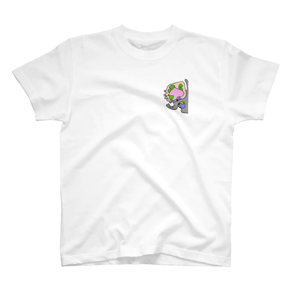 Gaza.tairaのパオンくん スタンダードTシャツ