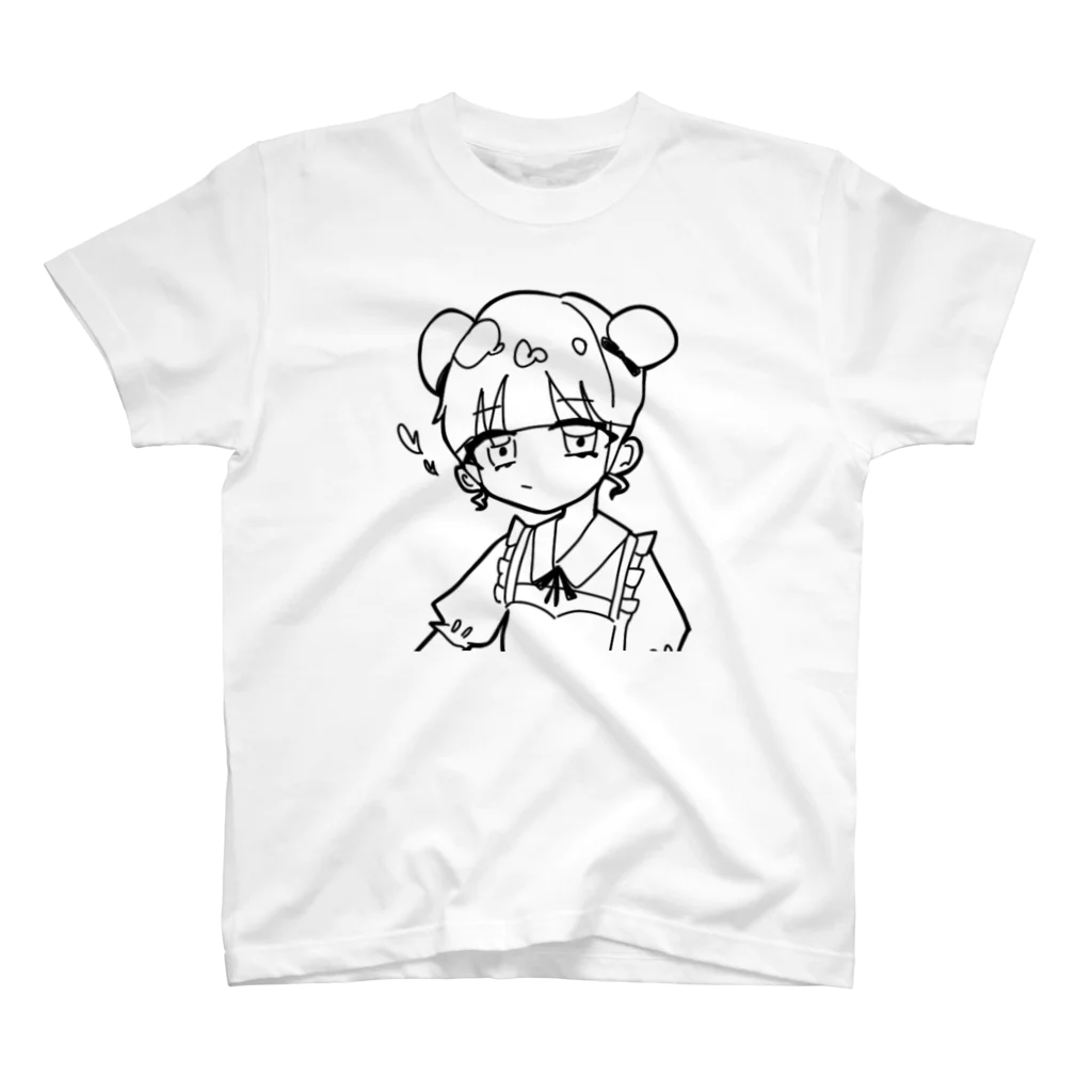 TRRRRRの落書きメイドちゃん スタンダードTシャツ