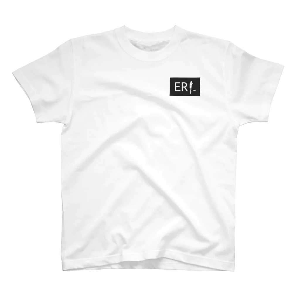 ERIのERI Boxロゴ ホワイト Regular Fit T-Shirt