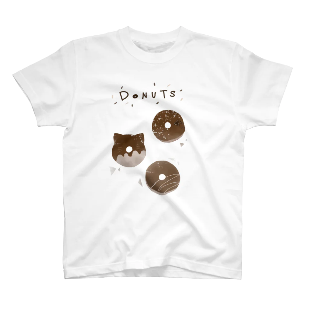 コニーズショップのチョコドーナッツ スタンダードTシャツ