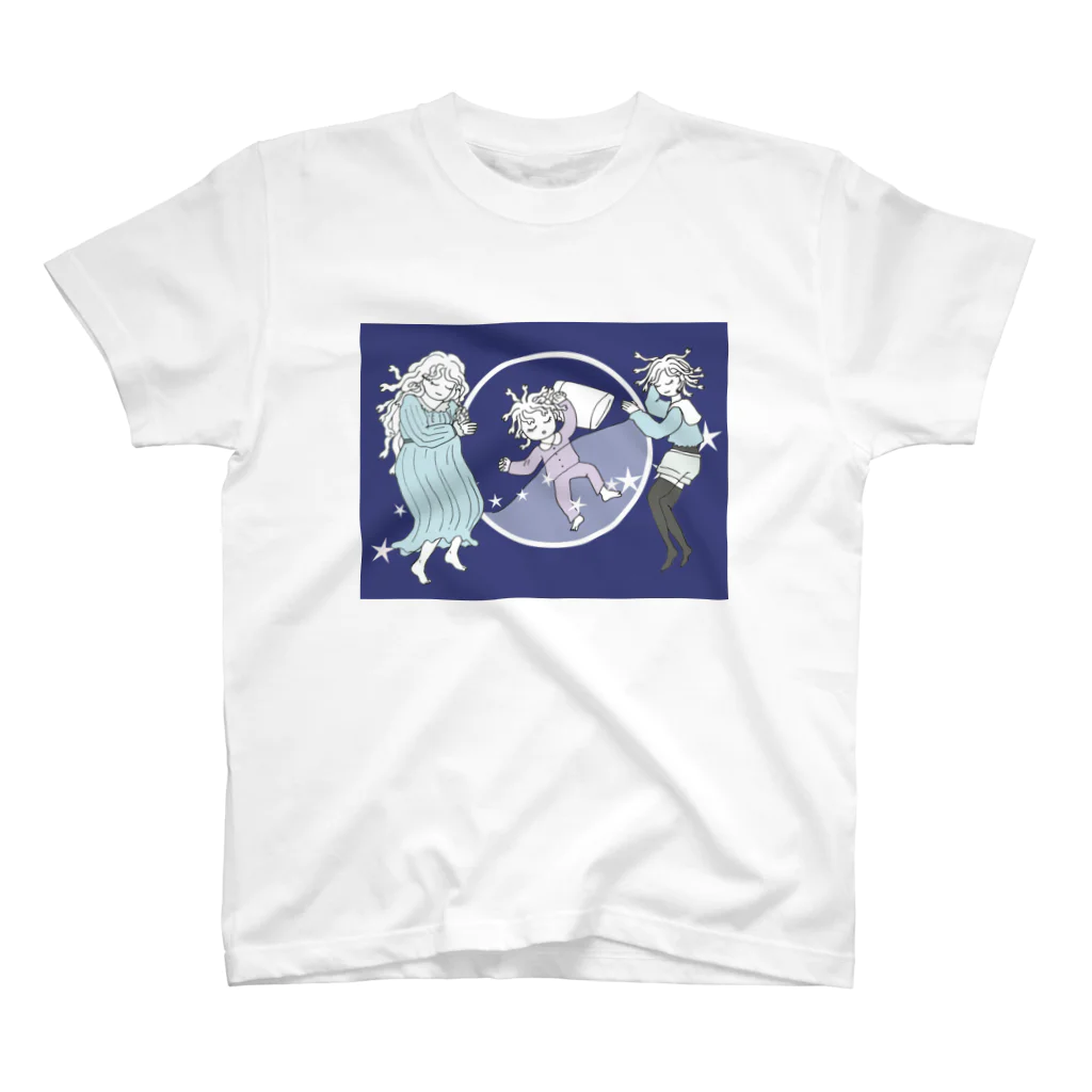 杜の魚のおやすみメデューサ スタンダードTシャツ