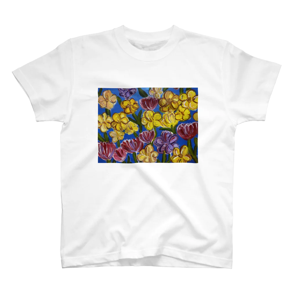 PurenseーぴゅあんすーのFlower of the sea スタンダードTシャツ