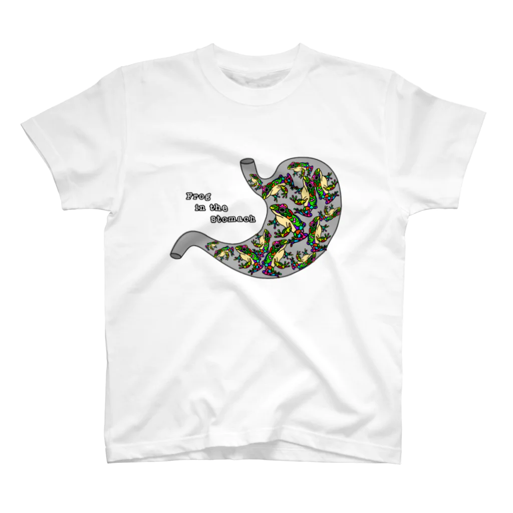 TARORIMOのFrog inthe stomach スタンダードTシャツ