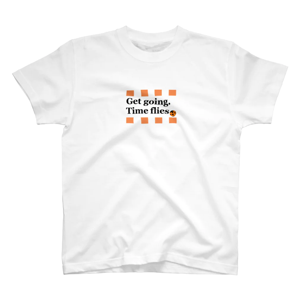 ホームタウンスター　Hometown Star のテントウムシピリオド（オレンジ）　Orange Ladybird Regular Fit T-Shirt