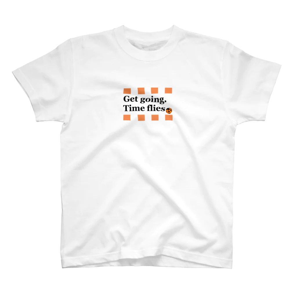 ホームタウンスター　Hometown Star のテントウムシピリオド（オレンジ）　Orange Ladybird スタンダードTシャツ