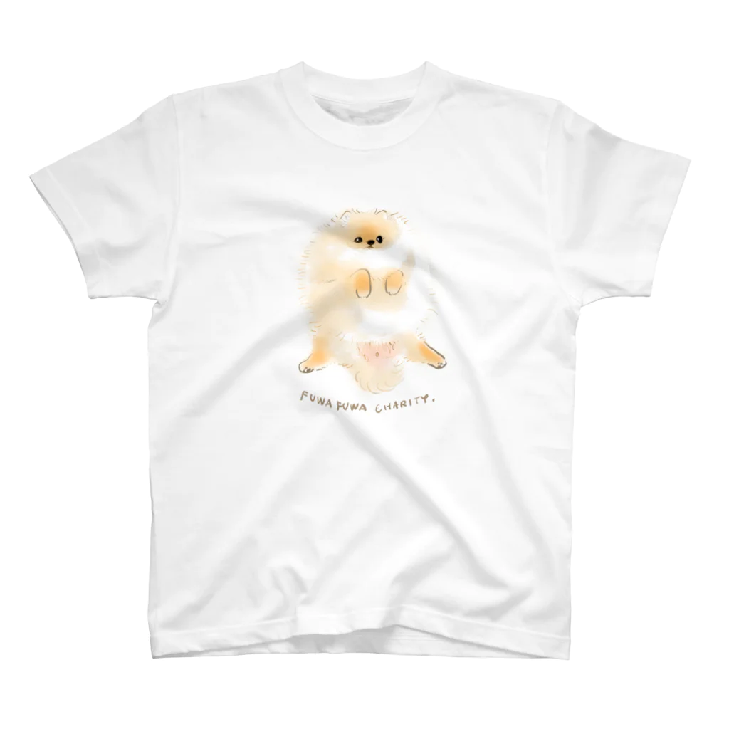 ふわふわチャリティのpopochi スタンダードTシャツ