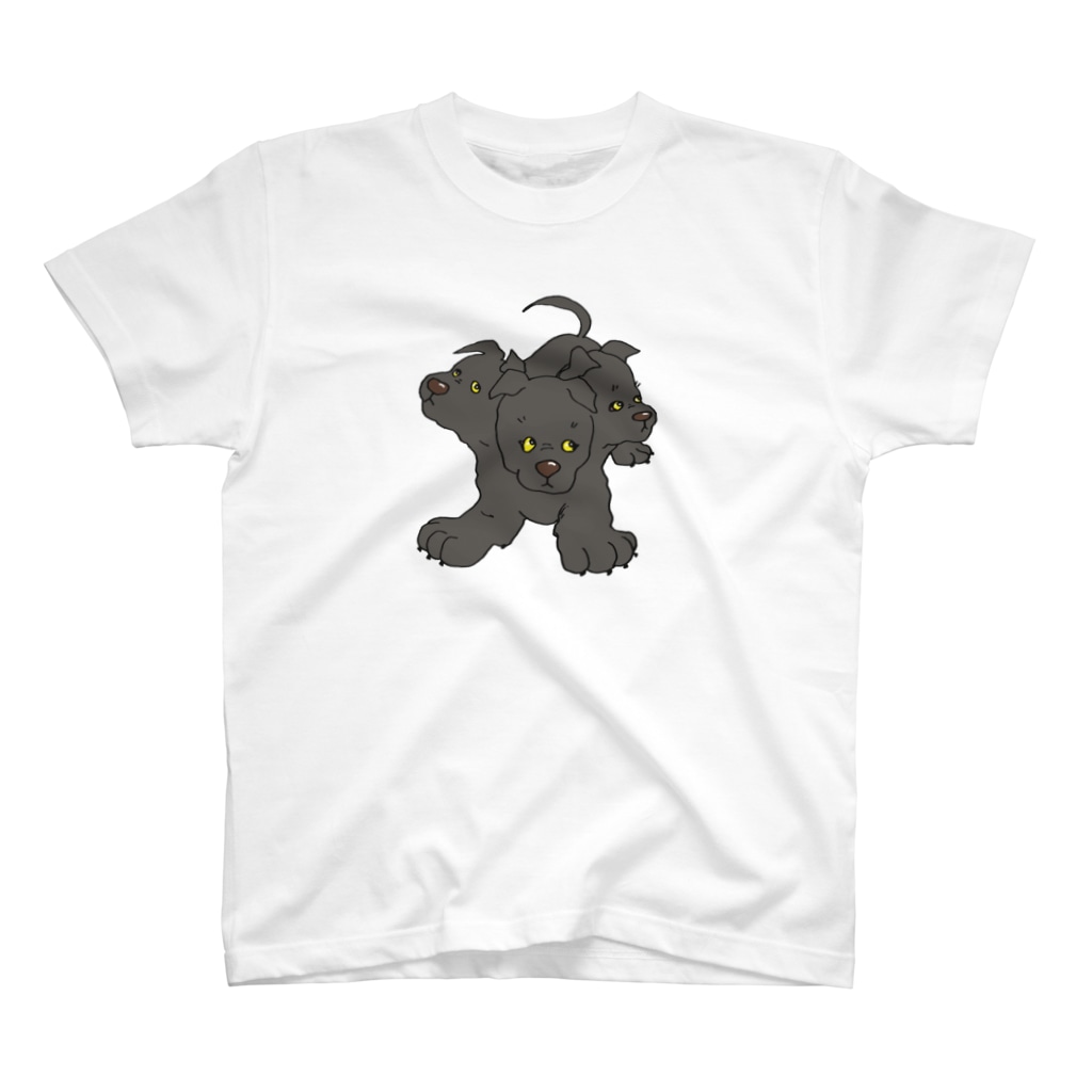 杜の魚の地獄の幼犬ケルベロス Regular Fit T-Shirt