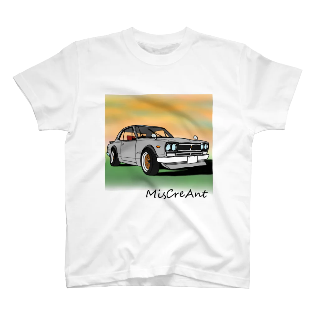 MisCreAntミスクリアントの旧車好き スタンダードTシャツ