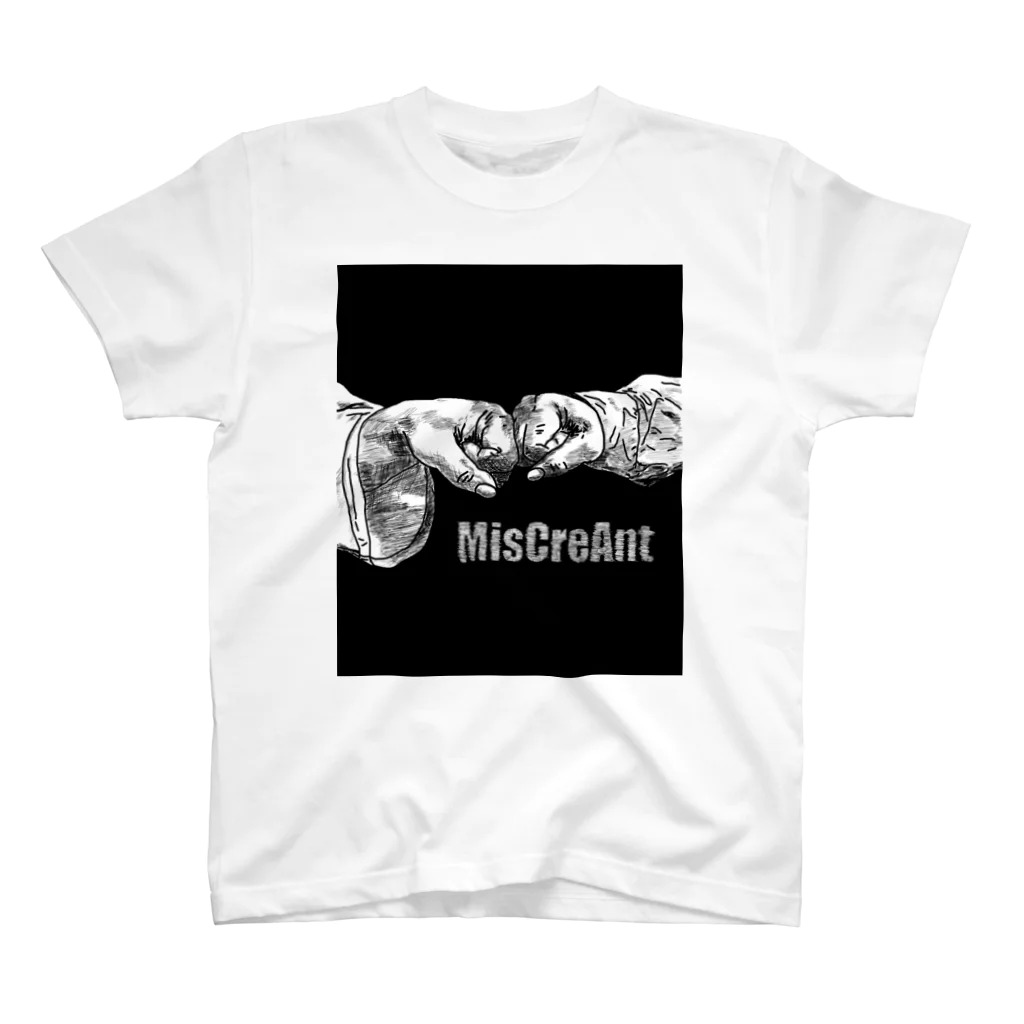 MisCreAntミスクリアントのグータッチ Regular Fit T-Shirt