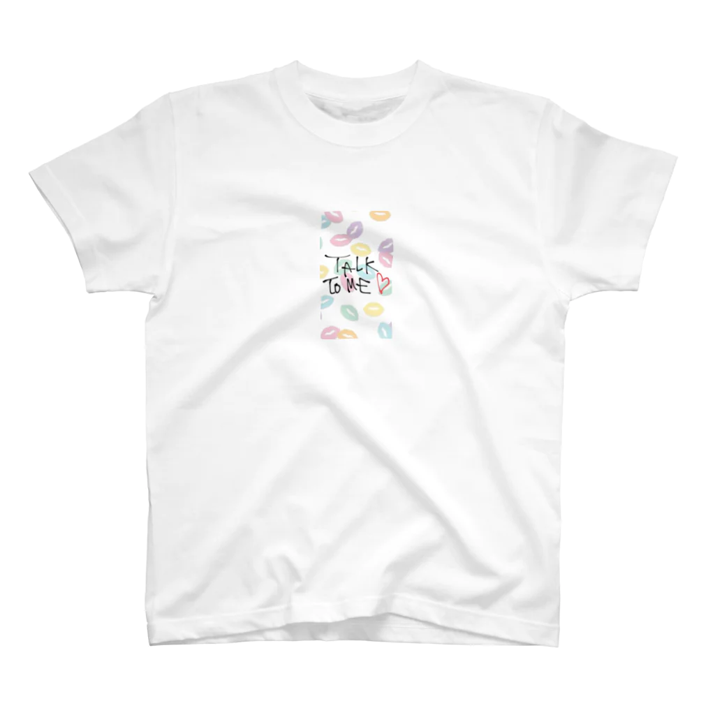 bscshopの唇柄スタイ スタンダードTシャツ