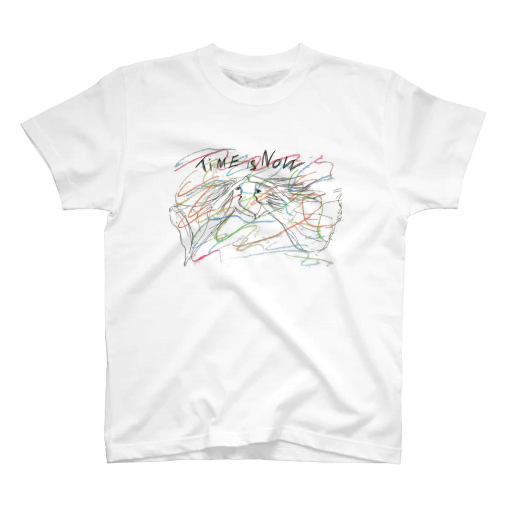 時計(&friends)のtime is now（color you） Regular Fit T-Shirt