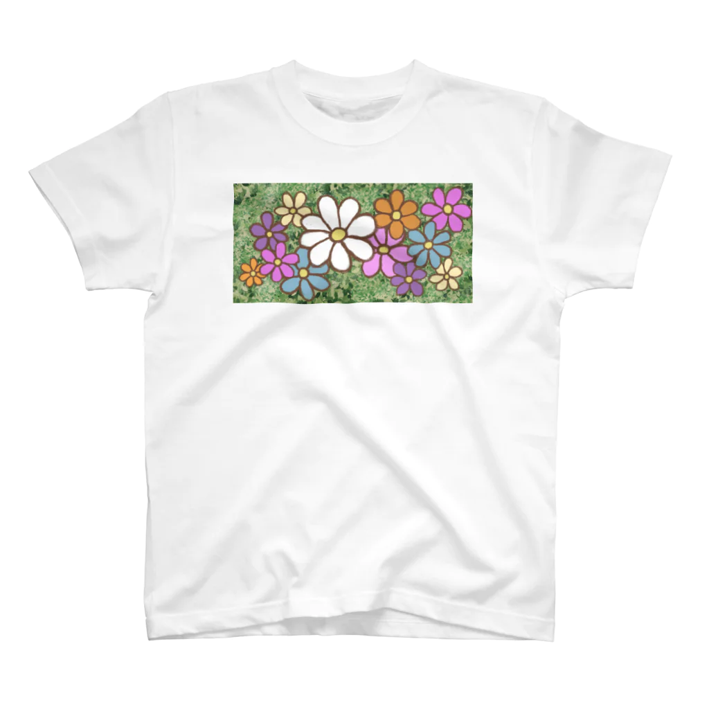 Tender time for Osyatoの手描きのお花 スタンダードTシャツ