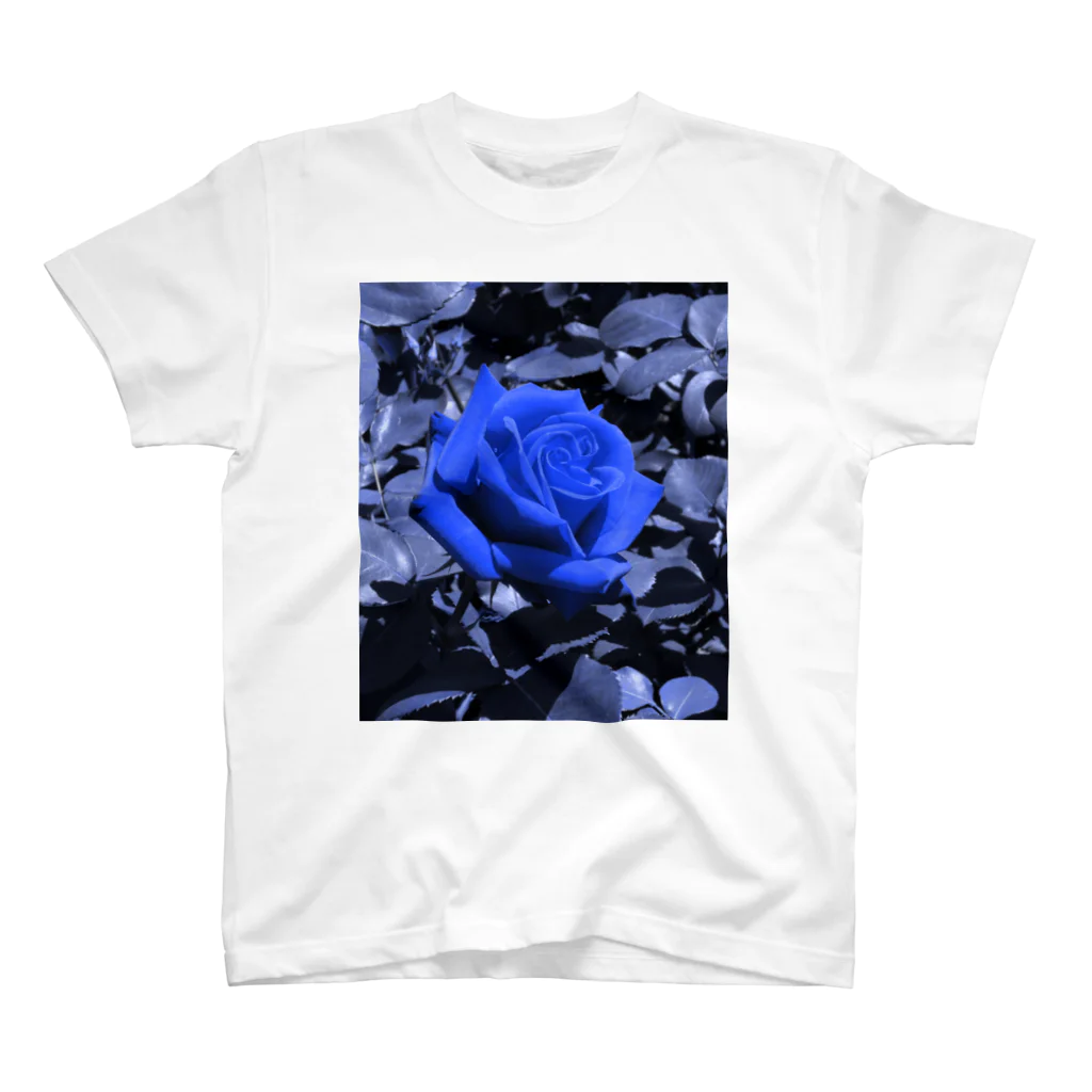 hsh2006のRose(Blue) スタンダードTシャツ