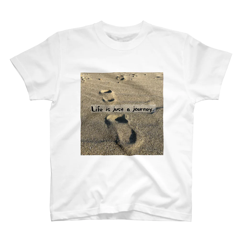 RINちゃんのLife is just a journey.人生ってまさに旅ね。 スタンダードTシャツ