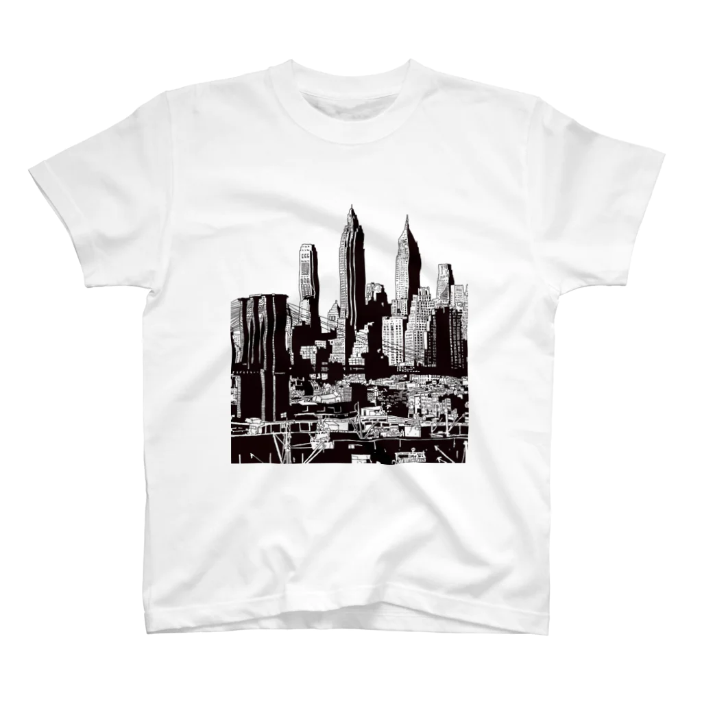 NAKAMARU ART SHOPのManhattan Regular Fit T-Shirt