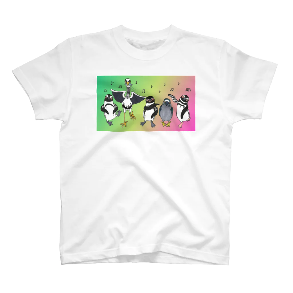 penguininkoのHappiness dancing グラデversion③ Regular Fit T-Shirt