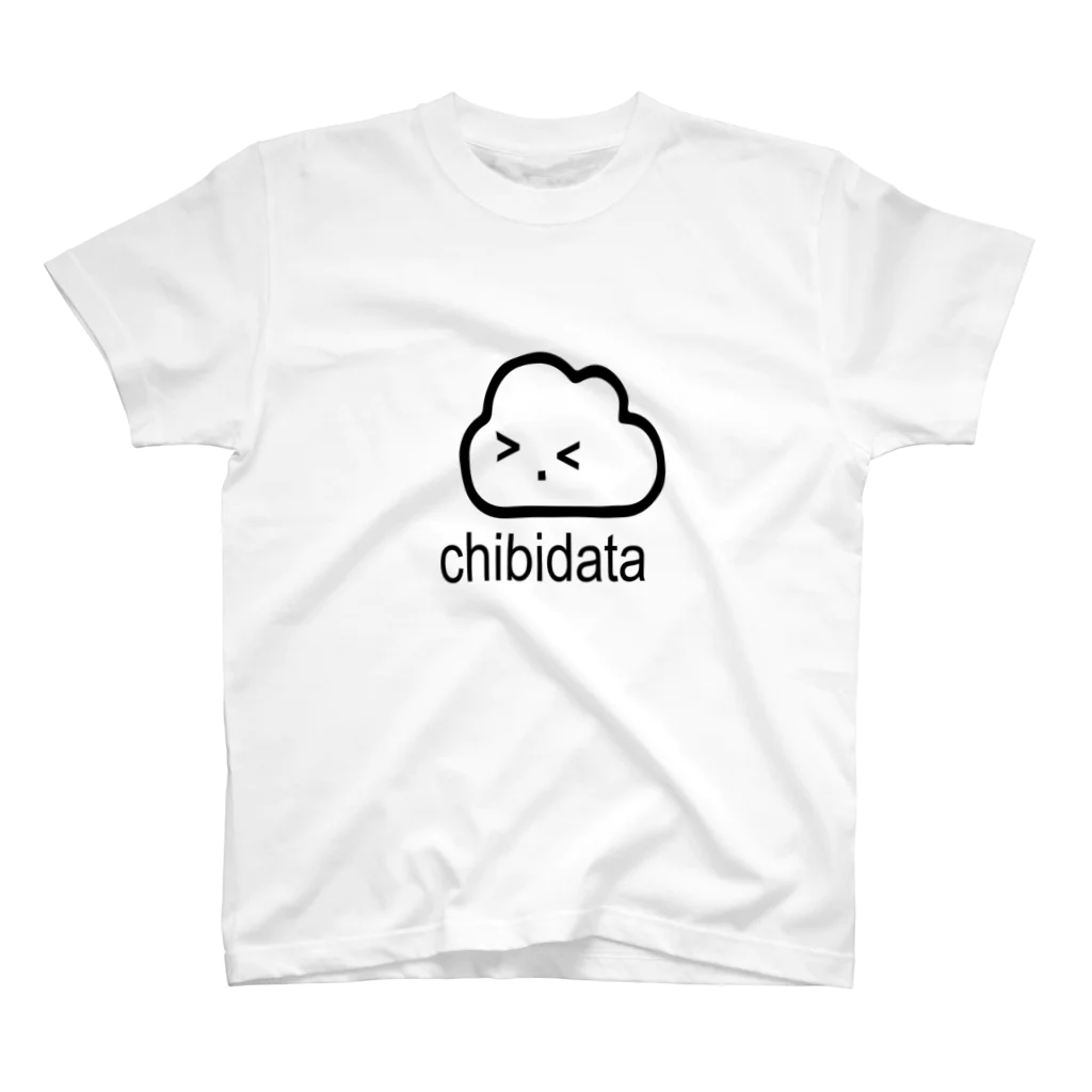 chibidataのchibidata(大) スタンダードTシャツ