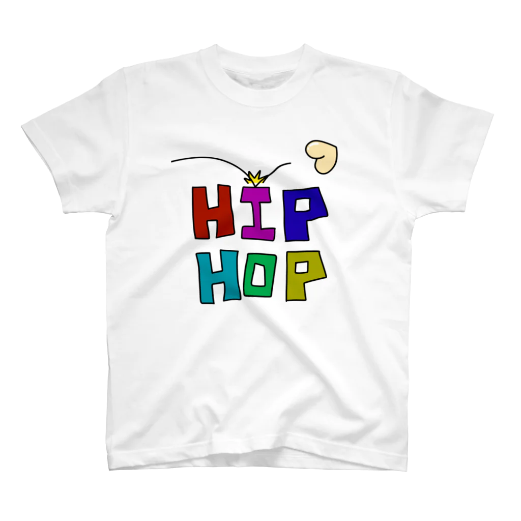 麦畑のHIPHOP スタンダードTシャツ