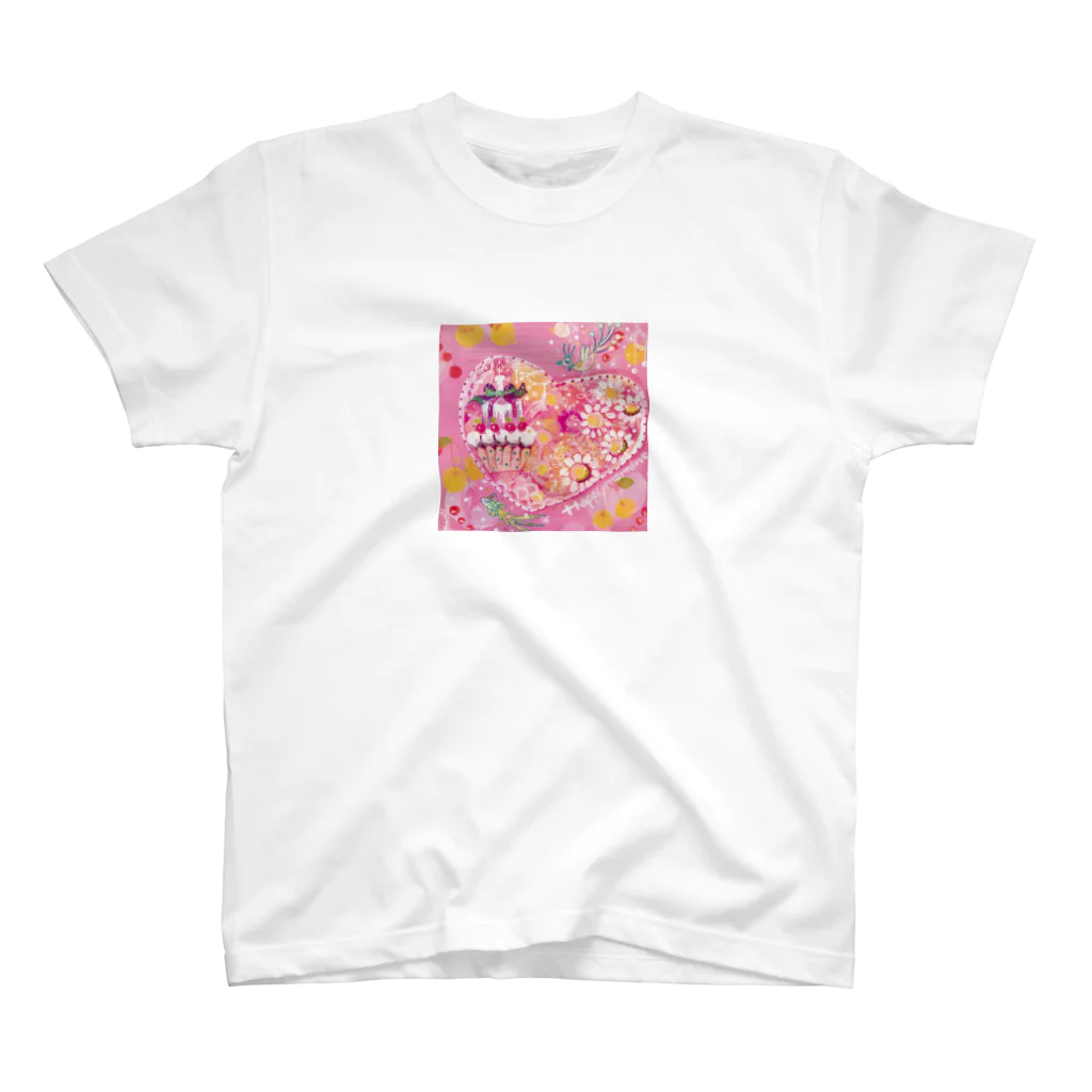 meguri meguruのlovely pink スタンダードTシャツ