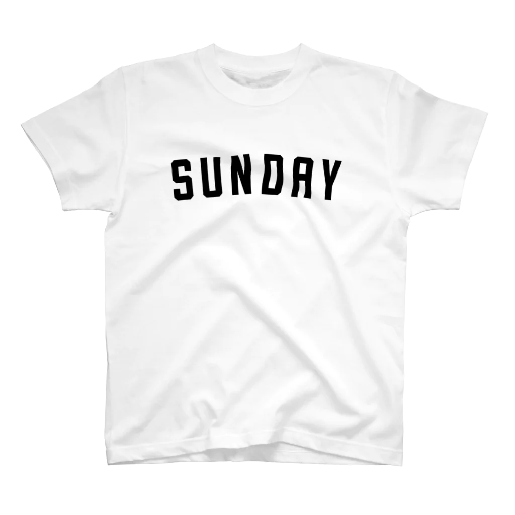 popodesignのSUNDAY スタンダードTシャツ