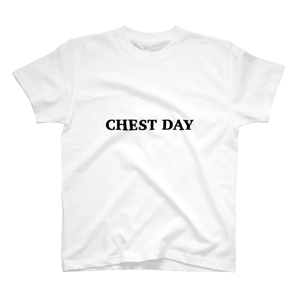 トレーニー専用のCHEST DAY Regular Fit T-Shirt