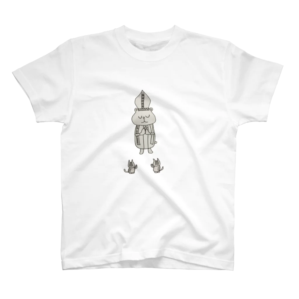 Sun✴︎Spiritのサンスピ　タロットTシャツ　THE HIEROPHANT Tシャツ Regular Fit T-Shirt