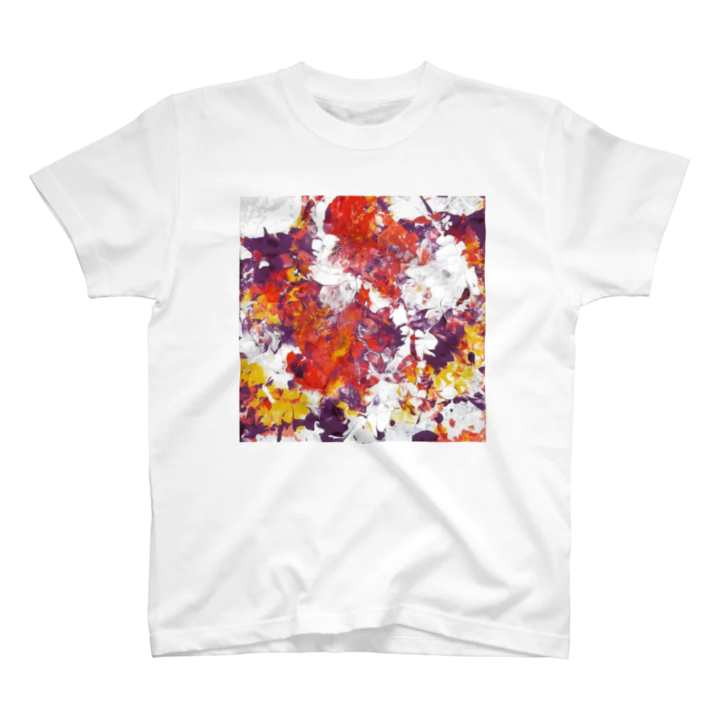 Yuri HoshoのAsian Flowers  Regular Fit T-Shirt