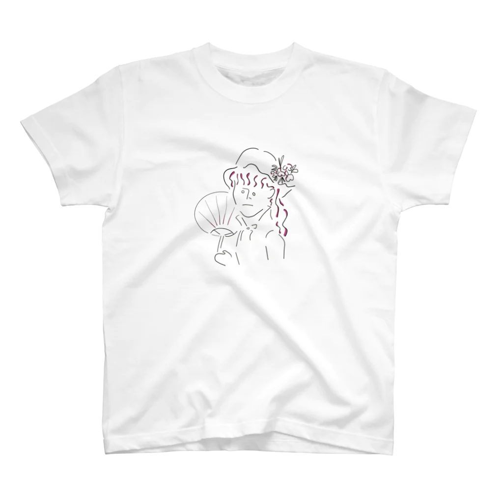 jackのルノアールのあの美女 スタンダードTシャツ