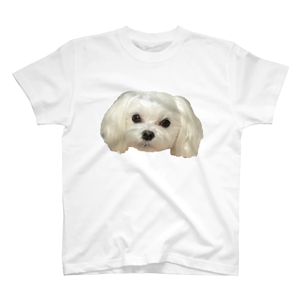 MaisonDeMalteseのMaltese Face スタンダードTシャツ