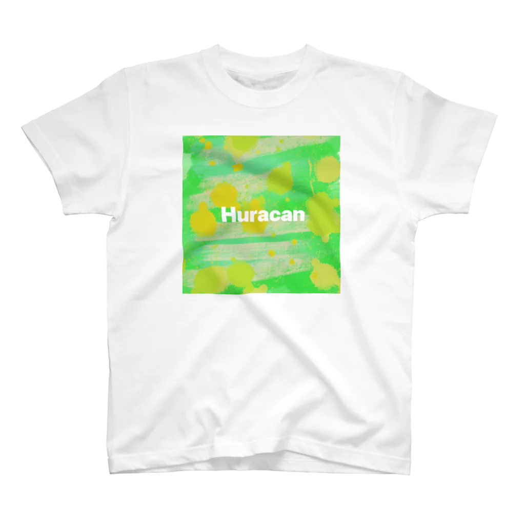 Huracan（ウラカーン）のクラッシュグリーン スタンダードTシャツ