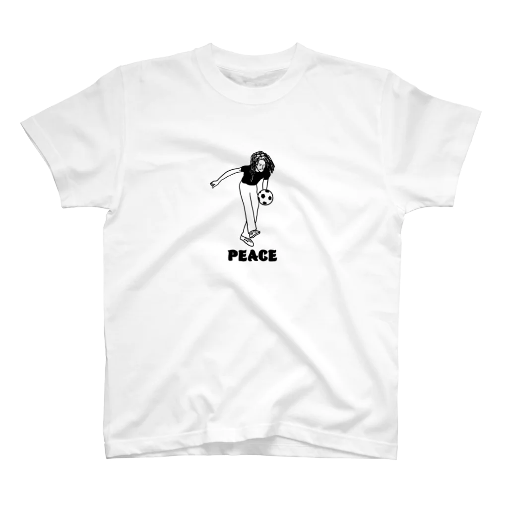 ロイヤルトサの55ショッピングのPEACE スタンダードTシャツ