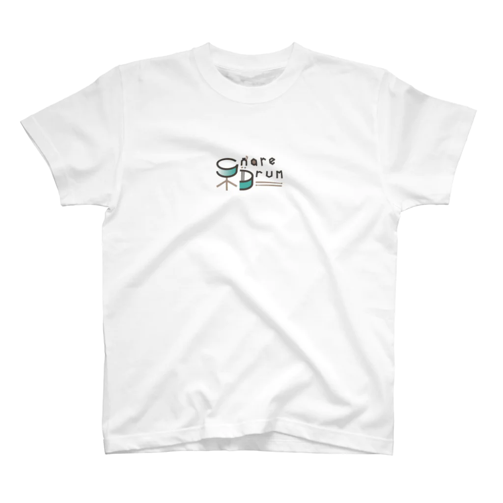 きゃめのスネアドラムロゴ Regular Fit T-Shirt