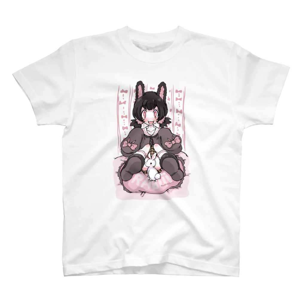 tachikawaのうさぎのこ Regular Fit T-Shirt