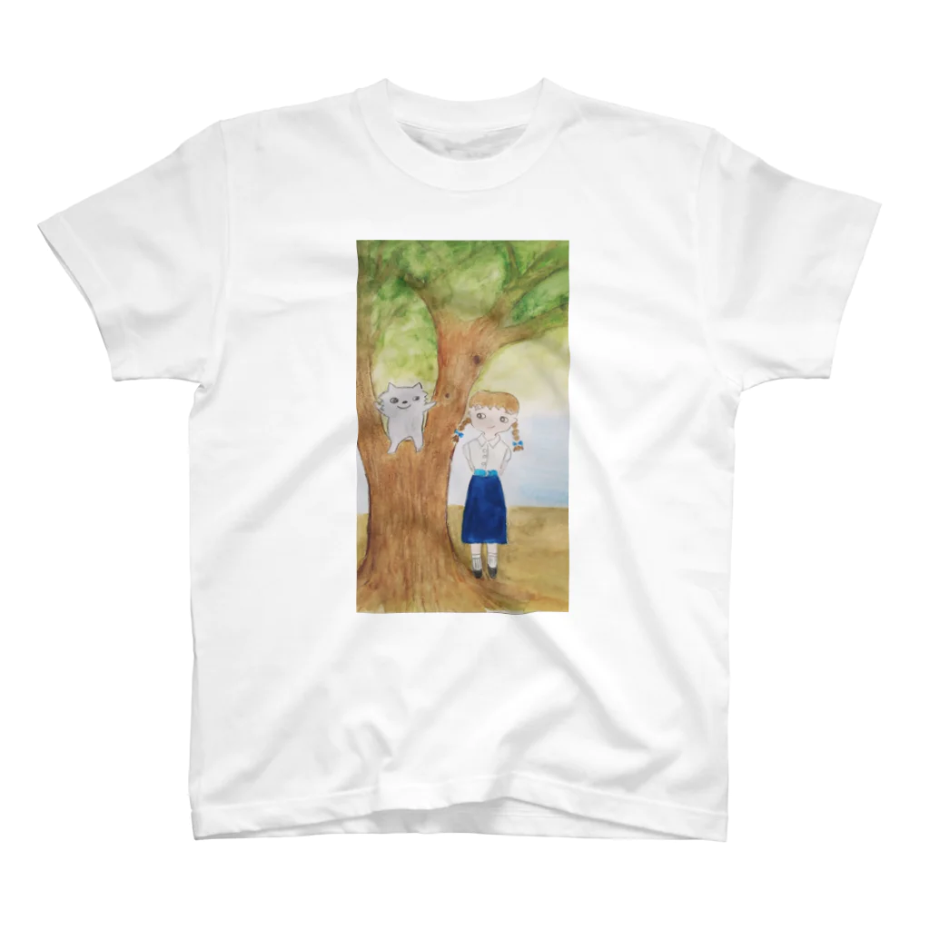 ちゃちゃのMy favorite time of a day with Chacha Regular Fit T-Shirt