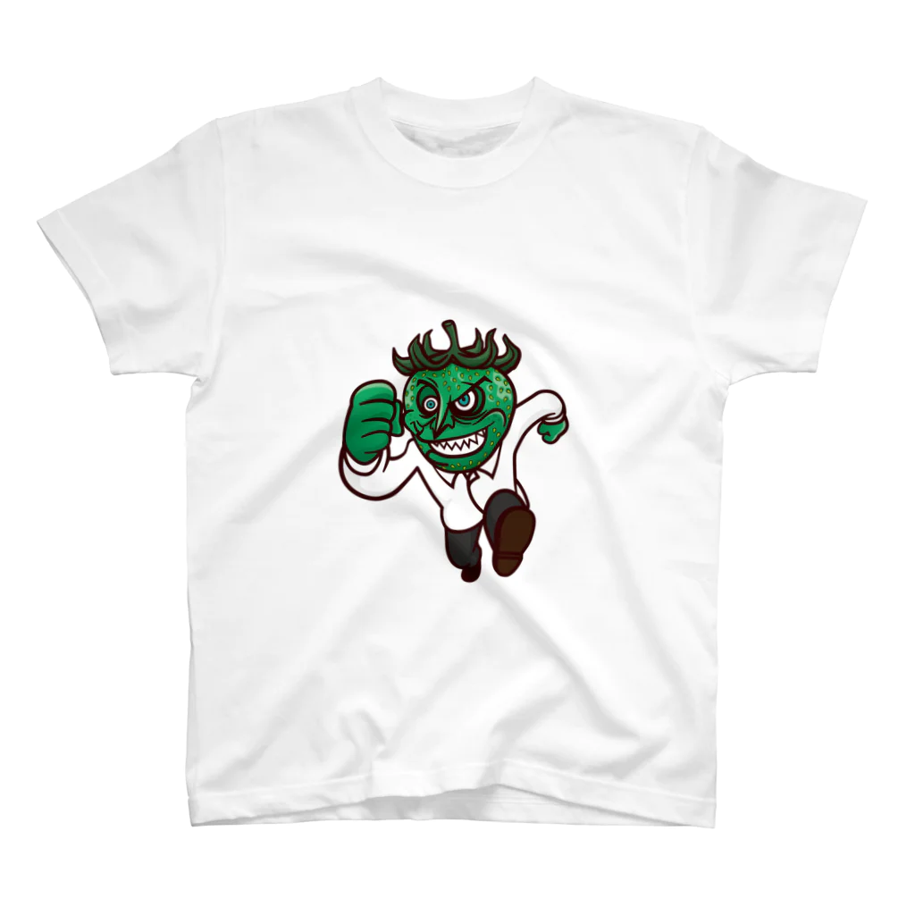 TAKAKIのGreen StrawberryTシャツ Regular Fit T-Shirt