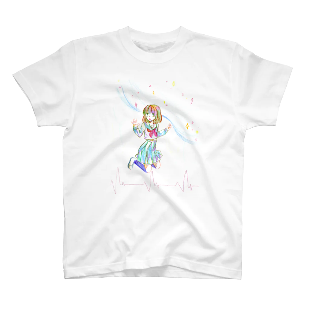 霙音さらさの垣間見えた スタンダードTシャツ