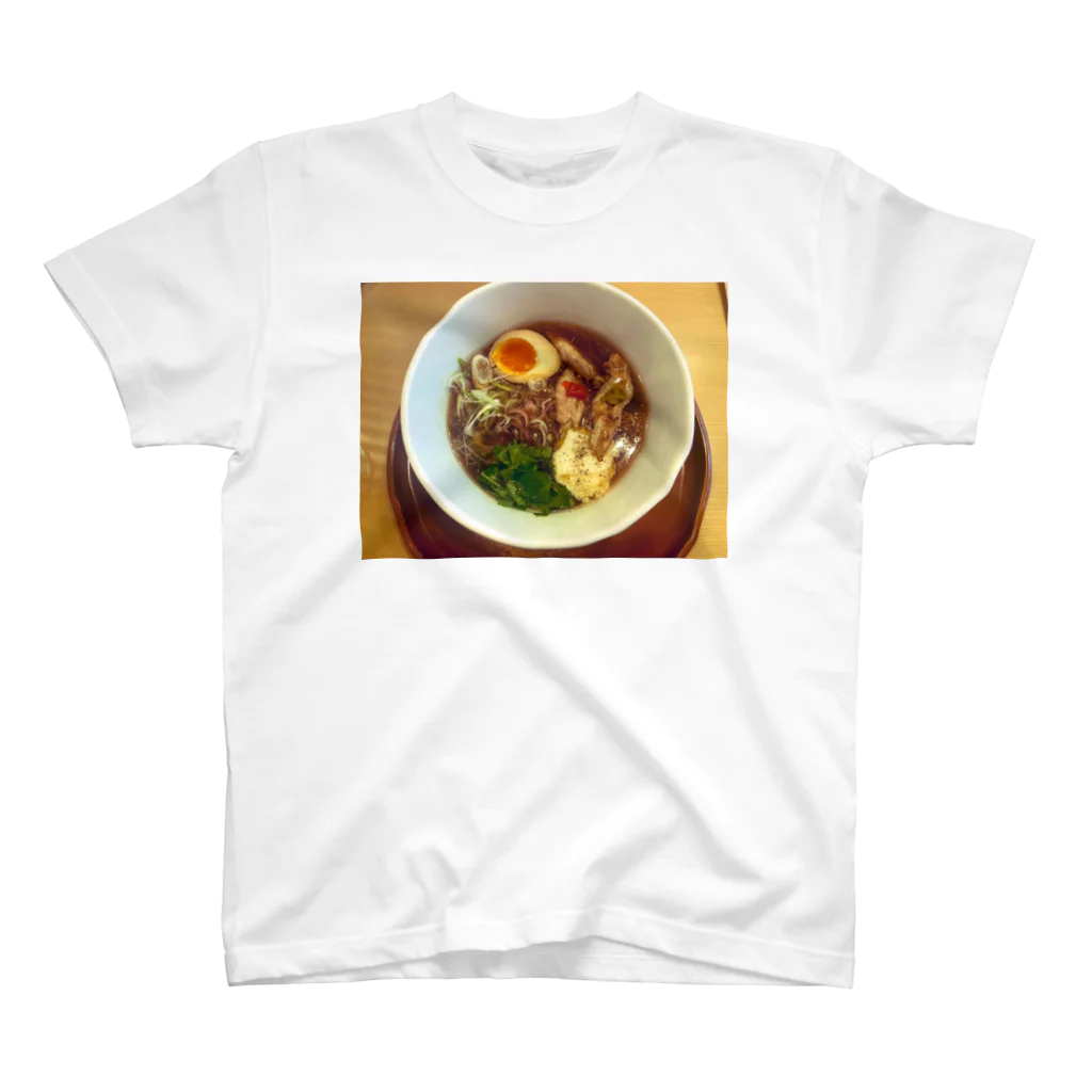 激辛感動商店の居抜塩拉麺美味 スタンダードTシャツ